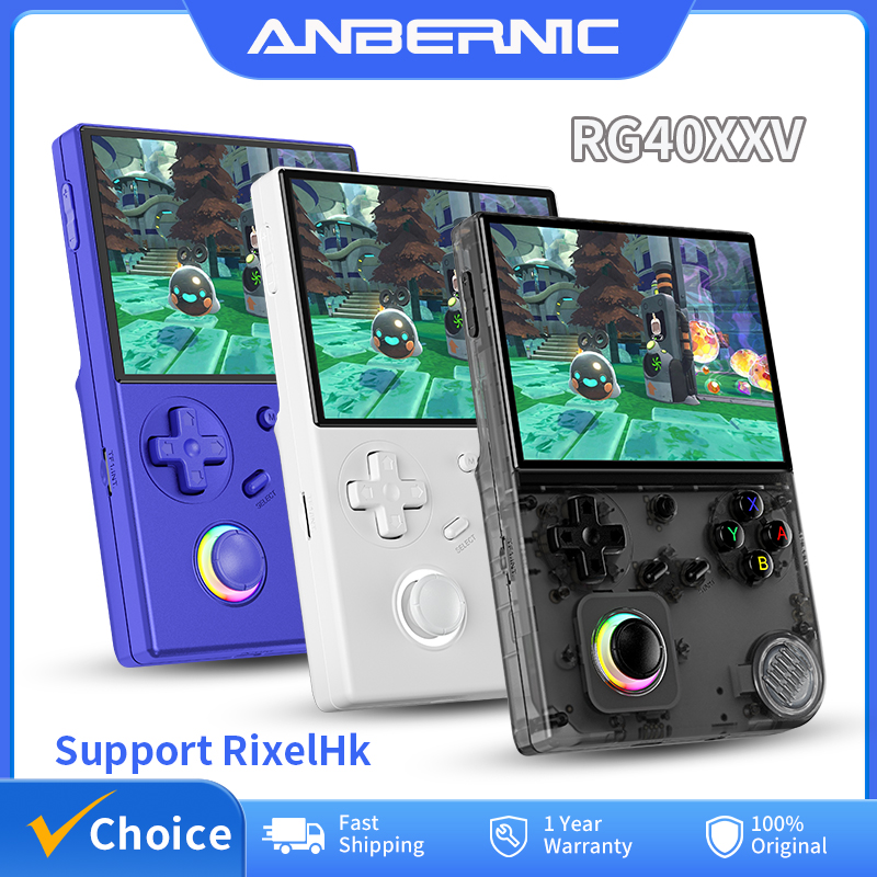 Retro Gaming Best Console - ANBERNIC RG40XXV Konsol Game Genggam Retro