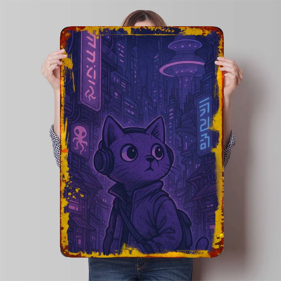 Retro Gaming Ideas - Dekorasi Seni Dinding Logam Pola Game