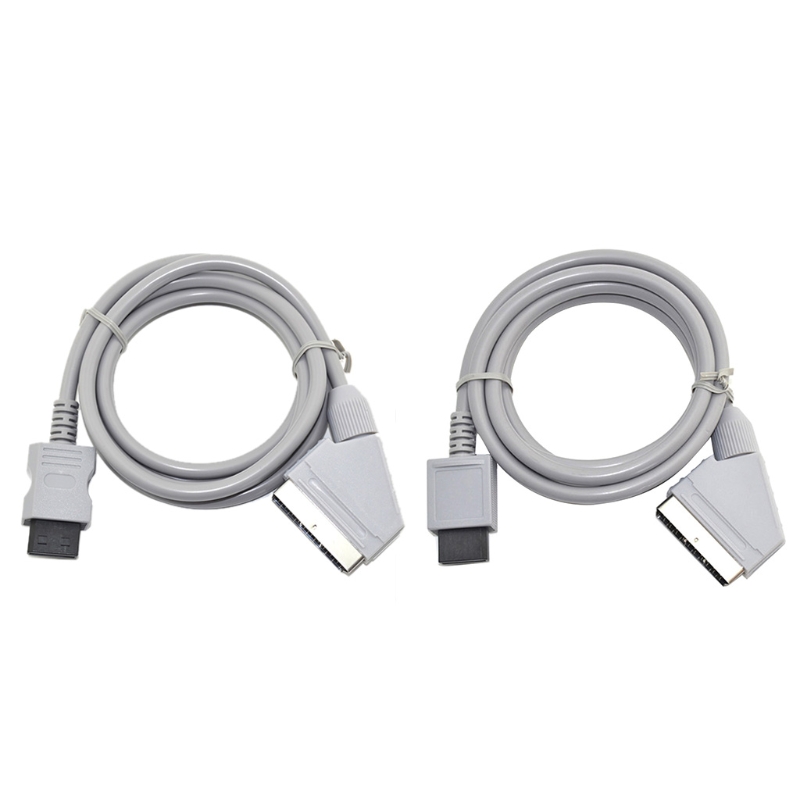 Retro Gaming Cables - Kabel AV TV Video 1.8m RGB