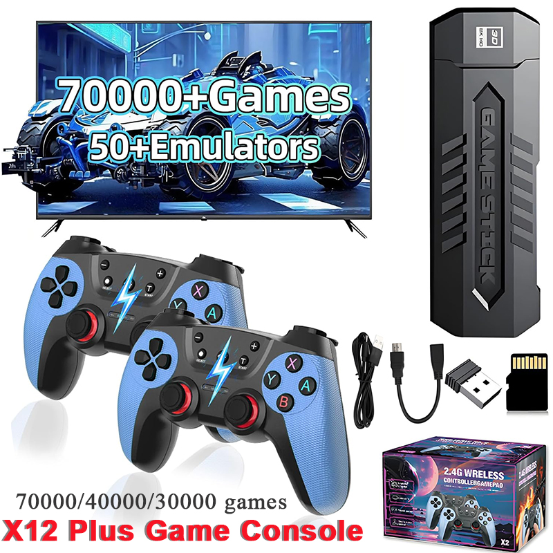 Retro Gaming Ps2 - X2 Retro Game Stick dengan 128GB