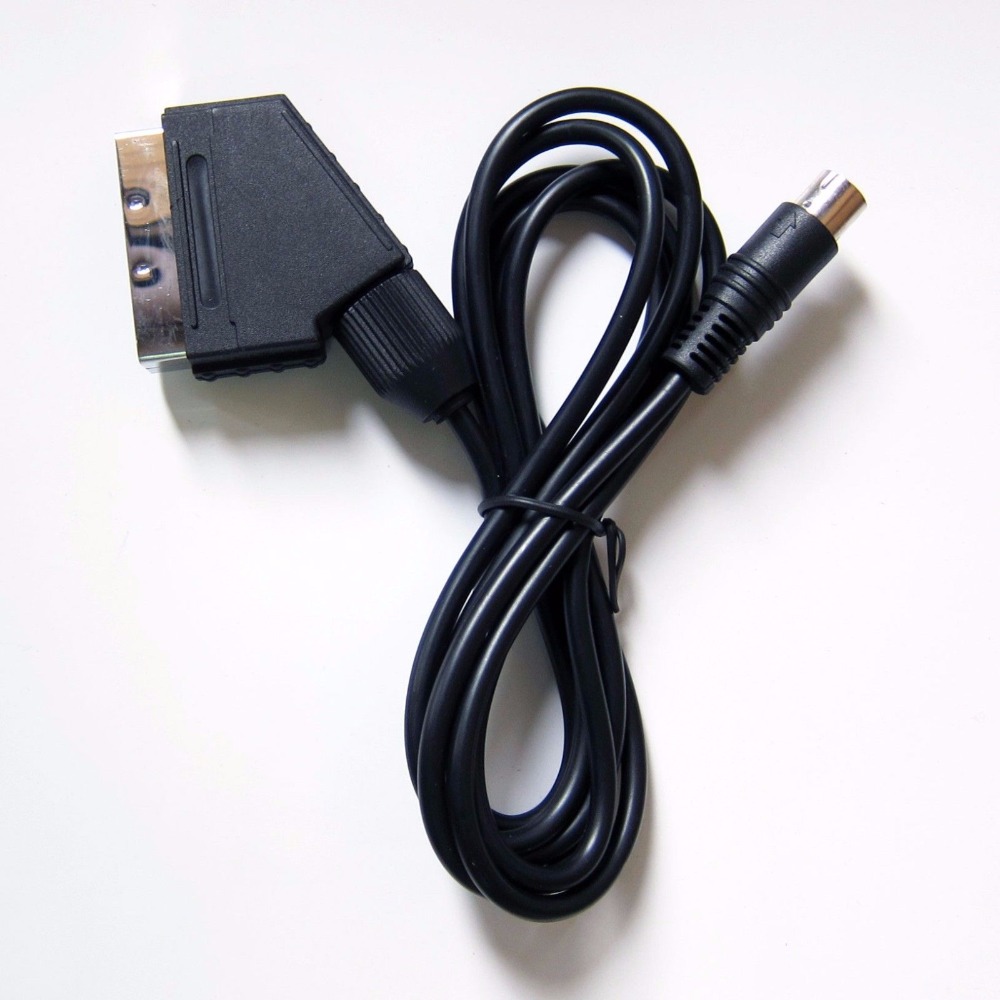 Retro Gaming Cables - Kabel Scart RGB asli utama TV
