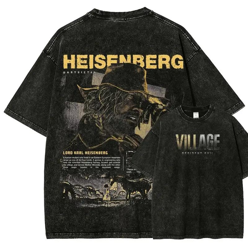 Retro Gaming Aesthetic - Kaos Cetak Game Resident Evil Karl