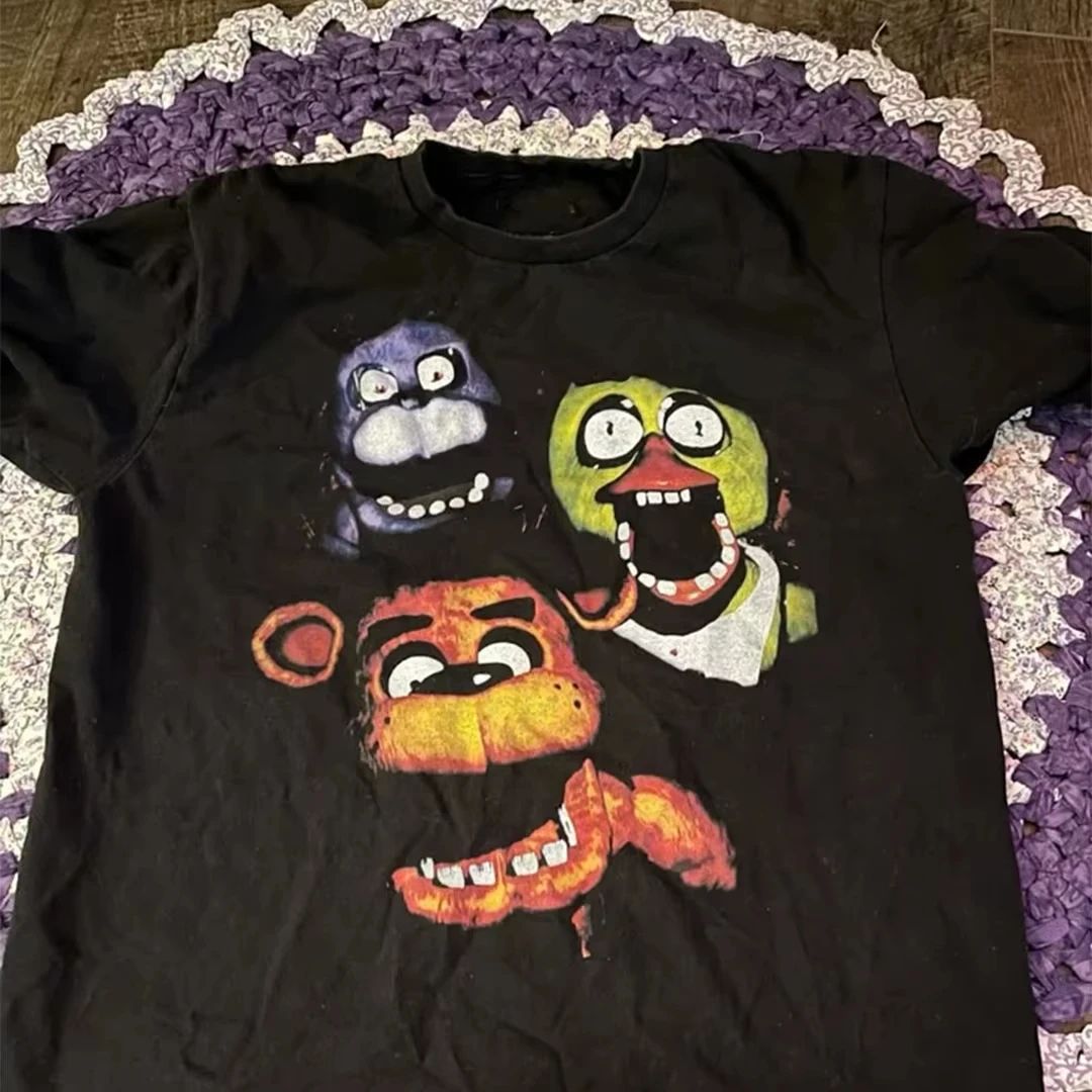 Retro Gaming Aesthetic - Kaos Pria Freddie Bonny Chica Pola