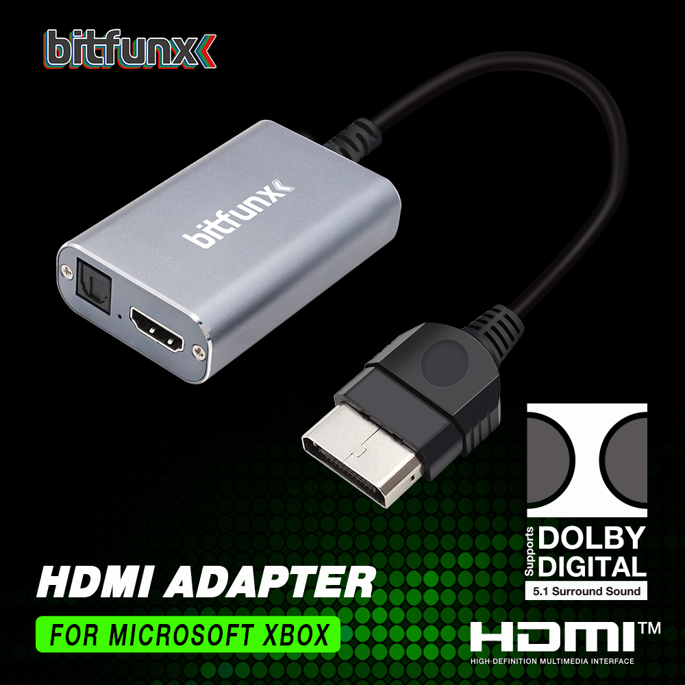 Retro Gaming Cables - Bitfunx HDMI ™ Adaptor untuk Konsol