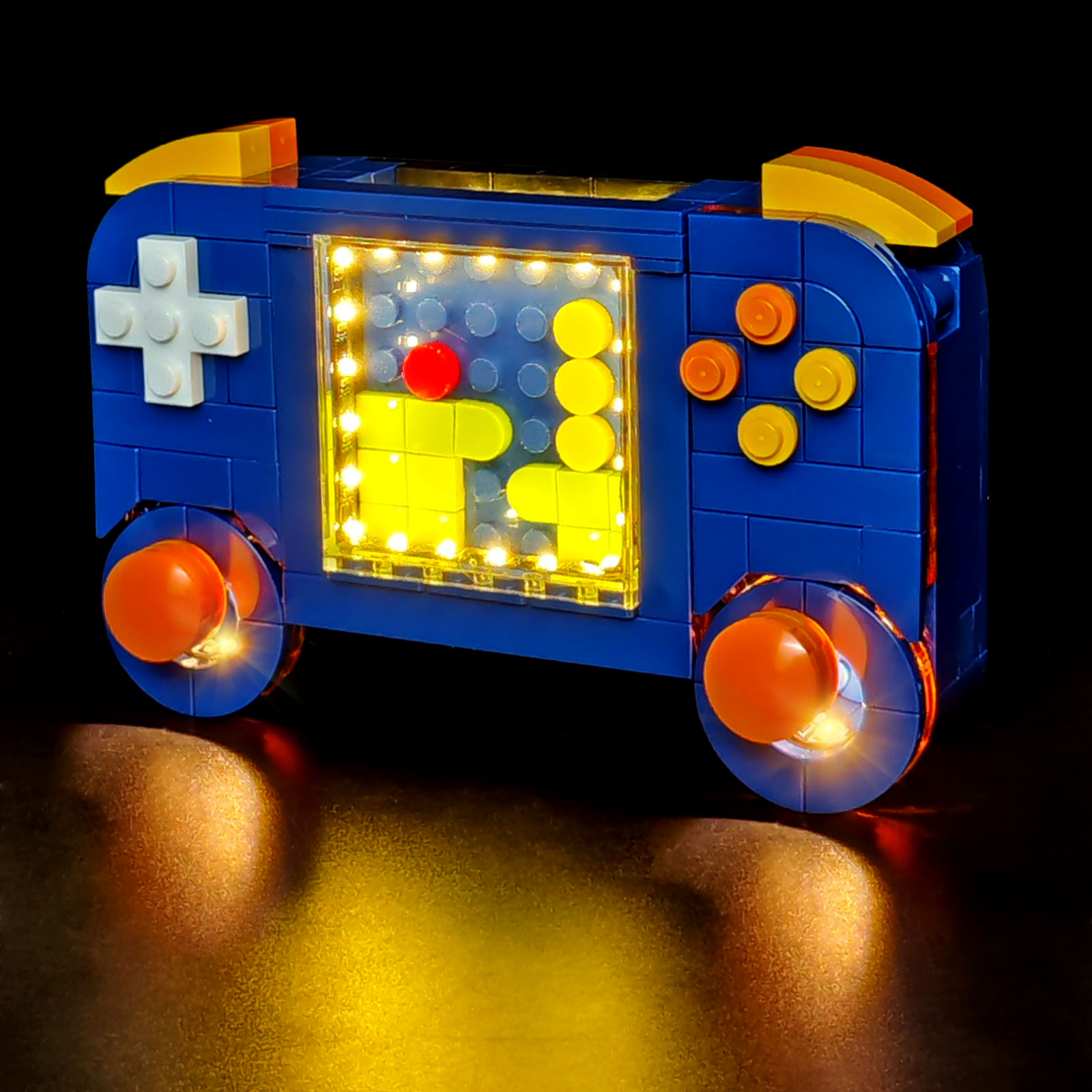 Retro Gaming Lego - Kit Lampu LED LYBMTWF Kompatibel dengan
