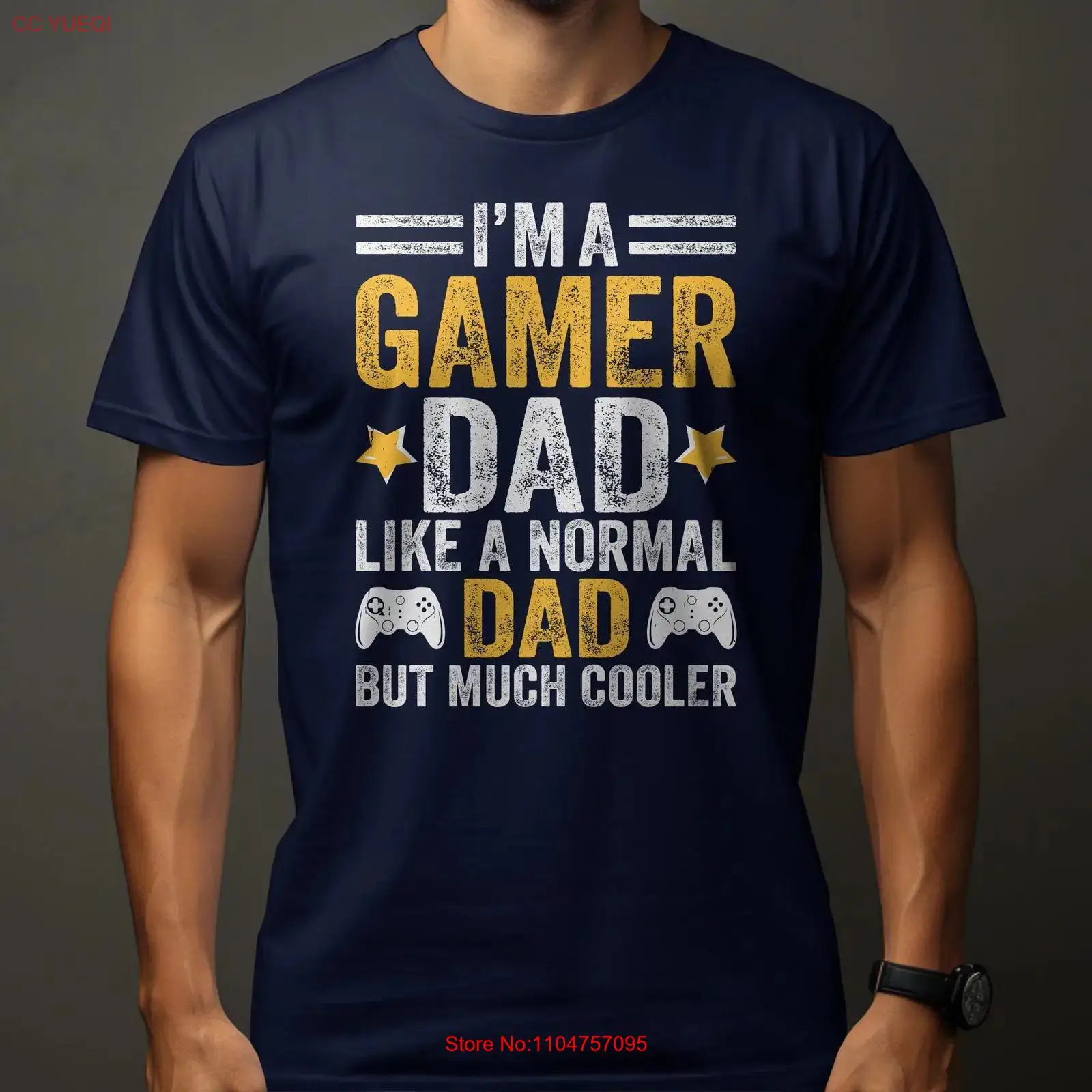 Retro Gaming Ideas - Kaos Hari Ayah Gamer Dad Retro