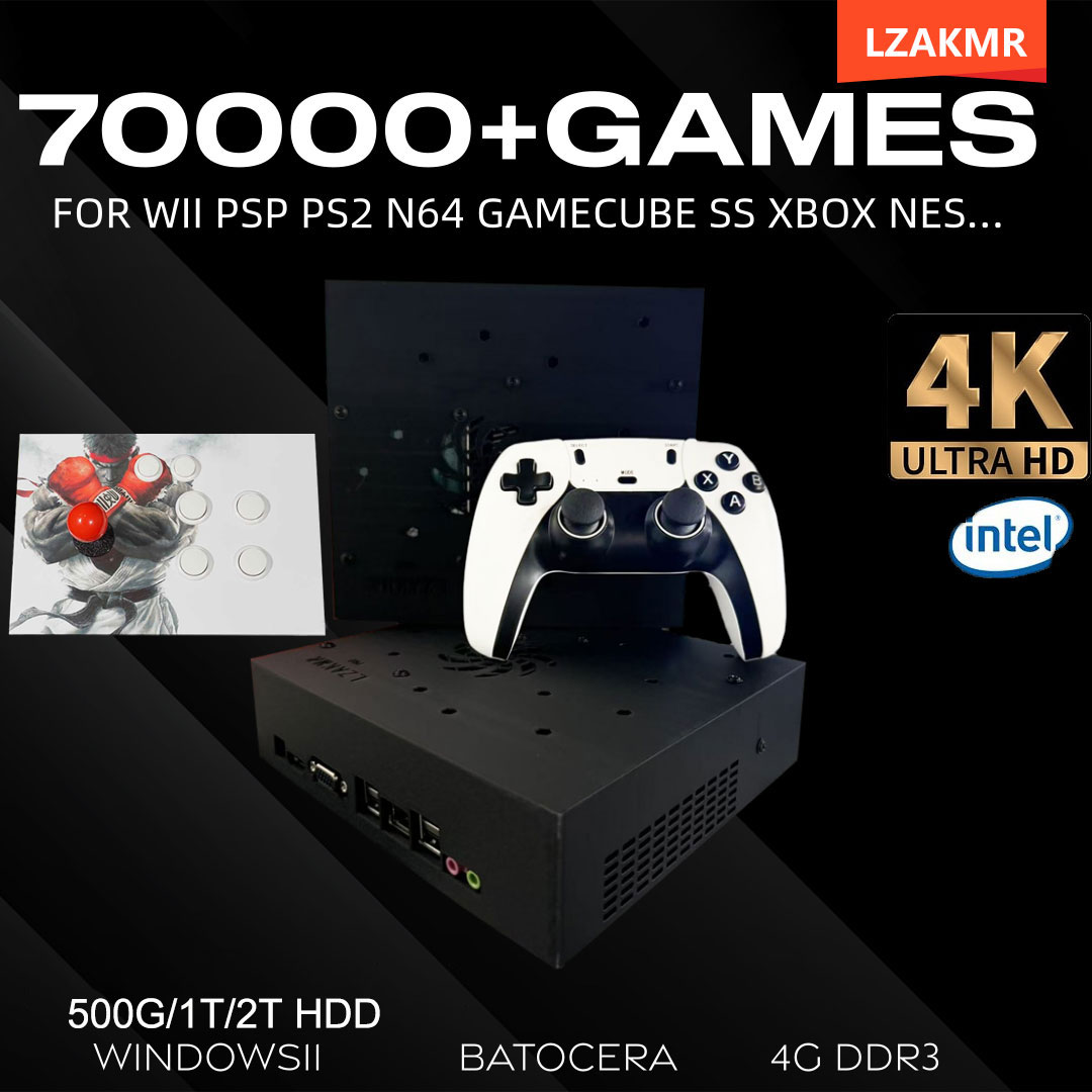 Retro Gaming For Windows - Konsol Game Retro 70000+ Game 2TB