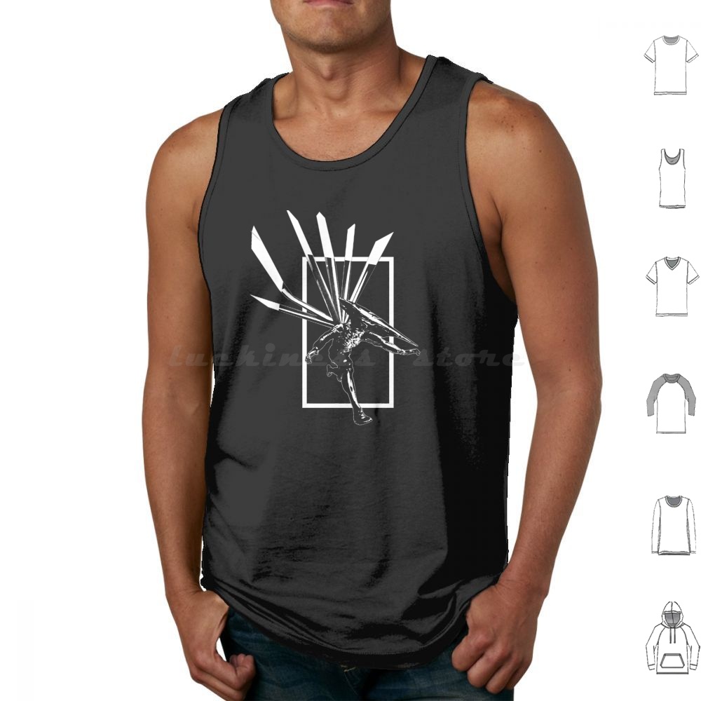 Retro Gaming For Windows - Retro Mdk-Black Tank Top Katun Cetak