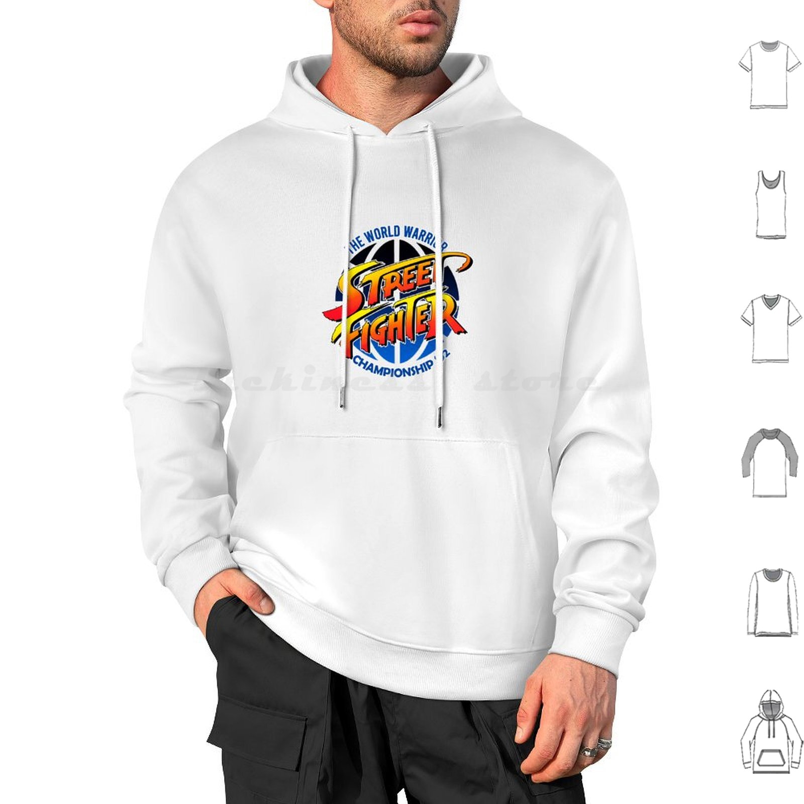 World Of Retro Gaming - The World Hoodie Katun Lengan Panjang