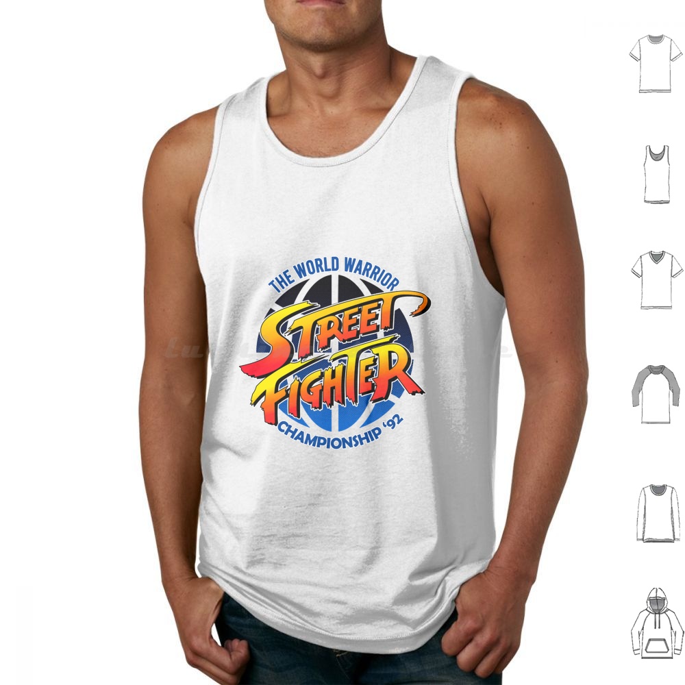 World Of Retro Gaming - Rompi Tank Top Dunia Tanpa Lengan