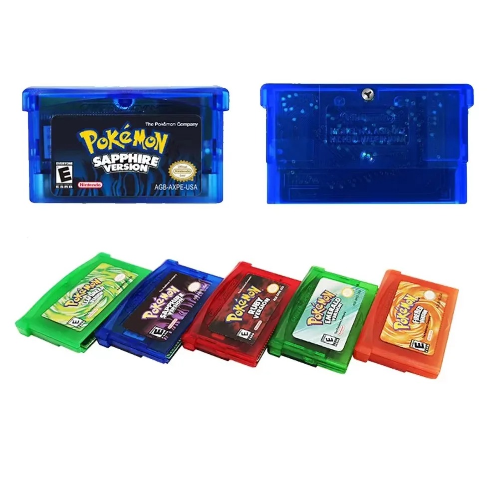 Set Kartrid Game Pokemon GBA P - Retro Gaming Pokemon ulasan dan harga