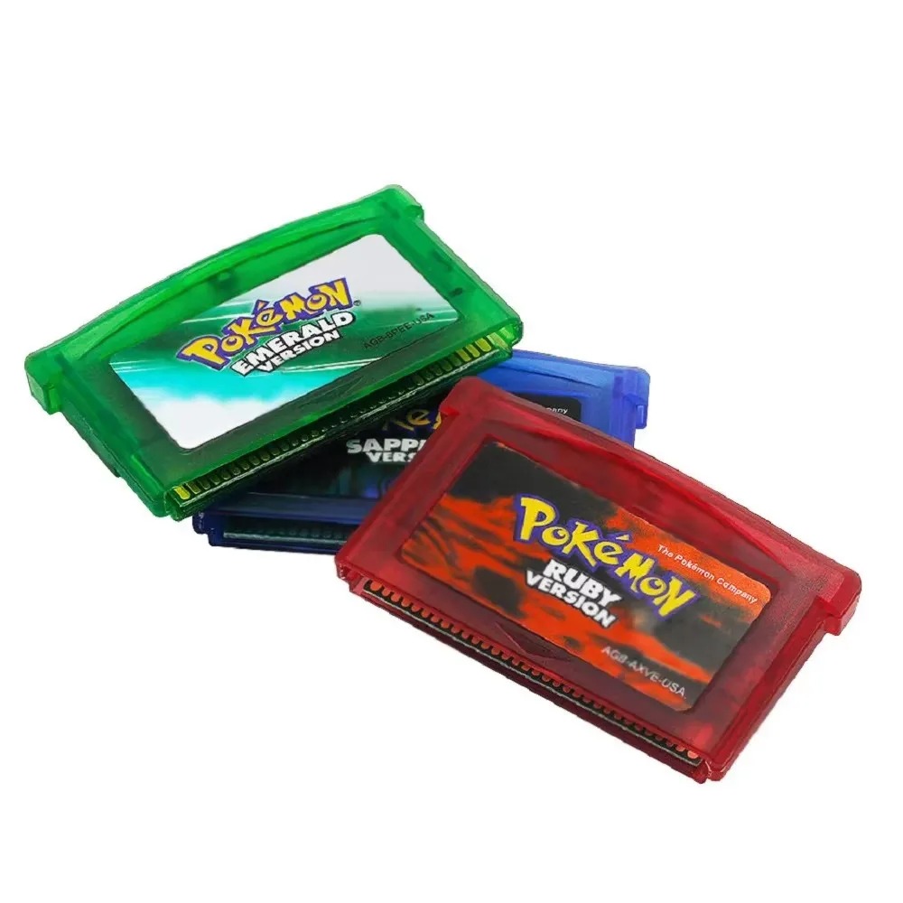 Set Kartrid Game Pokemon GBA P - Retro Gaming Pokemon ulasan dan harga