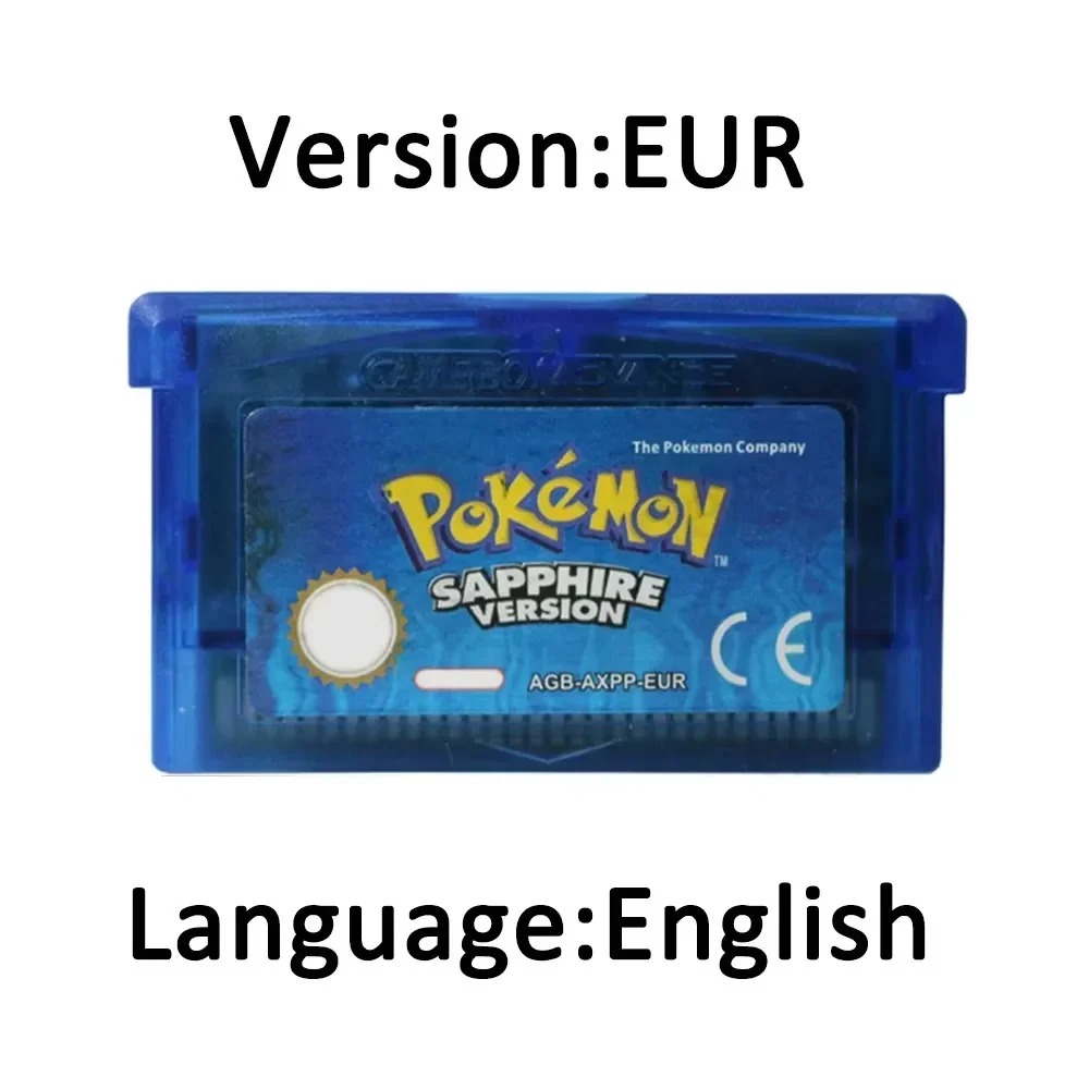 Set Kartrid Game Pokemon GBA P - Retro Gaming Pokemon ulasan dan harga