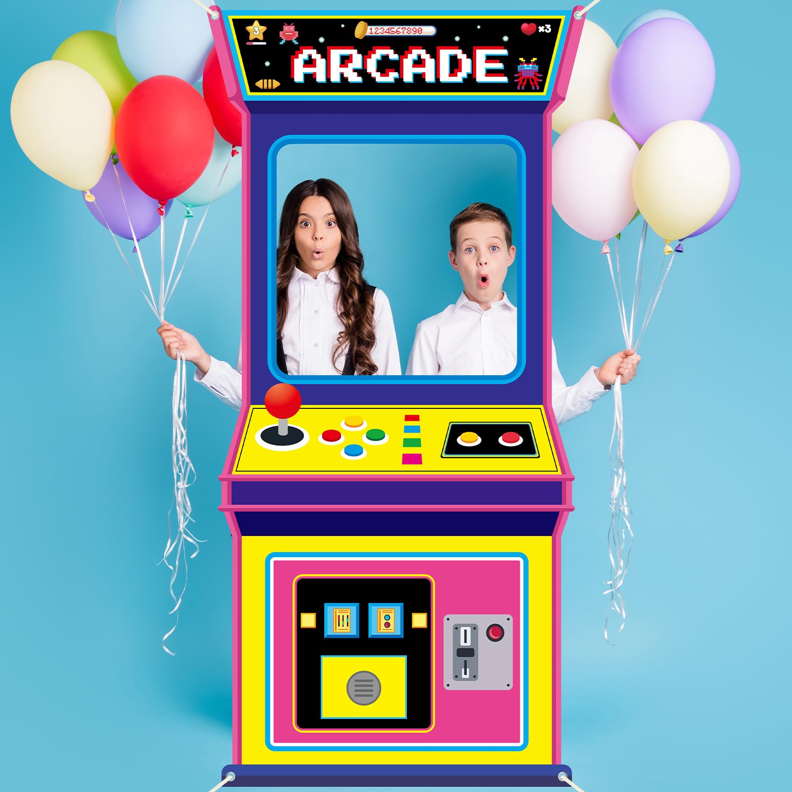 Latar Belakang Foto Game Arcad - Retro Gaming Event ulasan dan harga