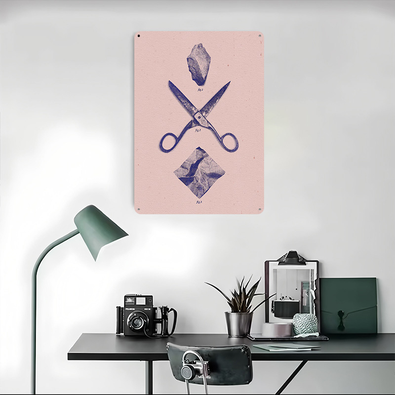 Poster ROCK SCISSORS PAPER, Pa - Retro Gaming Wallpaper ulasan dan harga