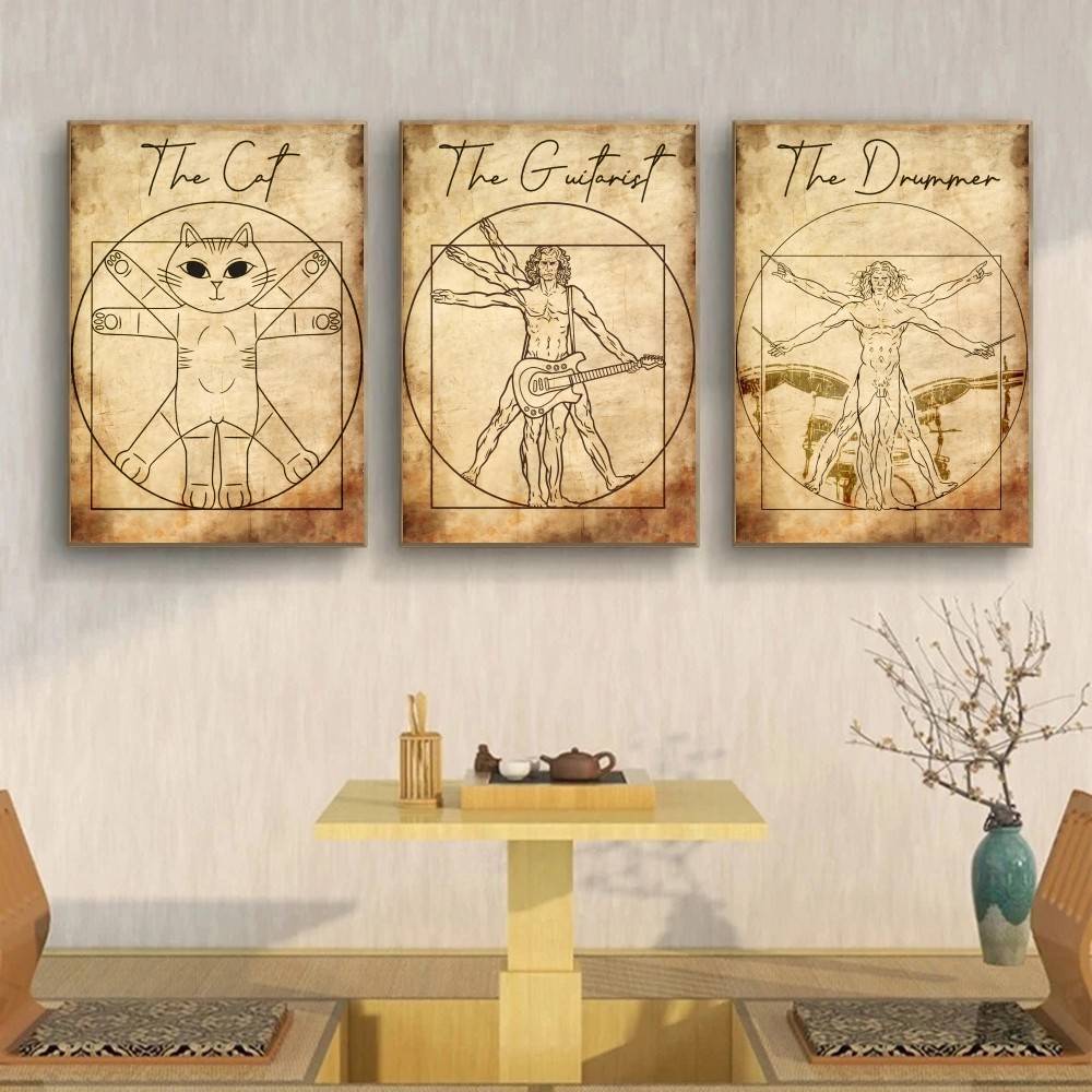 Poster Kucing Gamer Musik Gaya - Retro Gaming Wallpaper ulasan dan harga