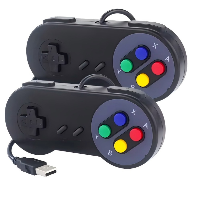 2 Buah Pengendali Berkabel Joy - Retro Gaming For Windows ulasan dan harga