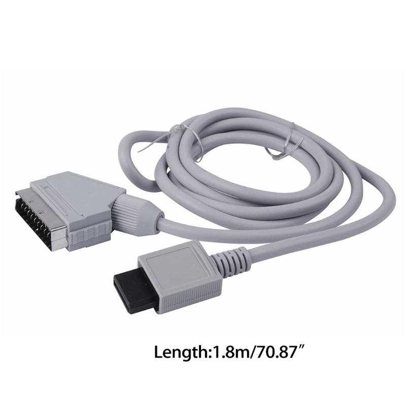 Kabel AV TV Video 1.8m RGB Sca - Retro Gaming Cables ulasan dan harga
