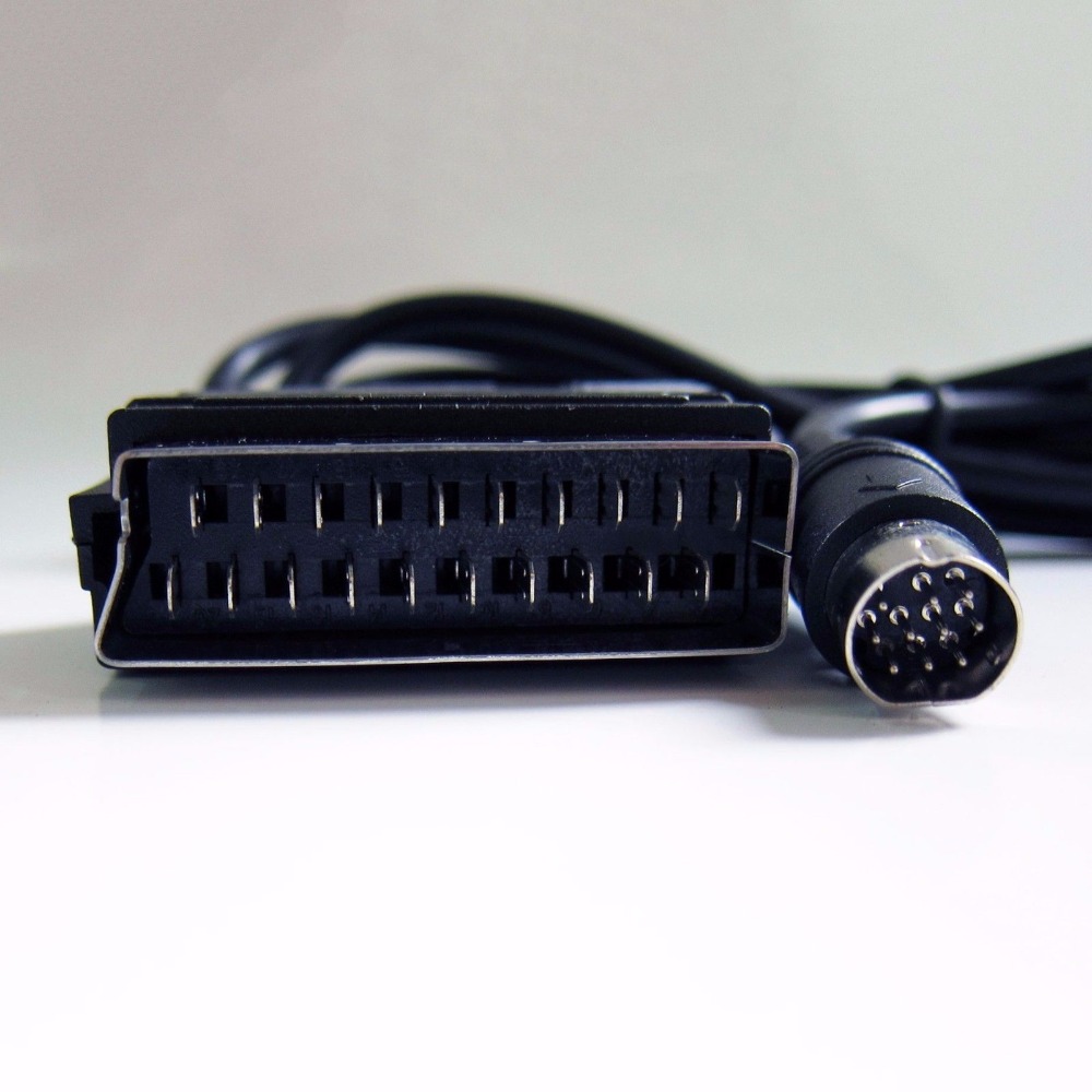 Kabel Scart RGB asli utama TV  - Retro Gaming Cables ulasan dan harga