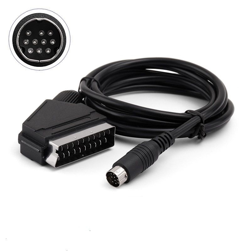 Kabel Scart RGB asli utama TV  - Retro Gaming Cables ulasan dan harga