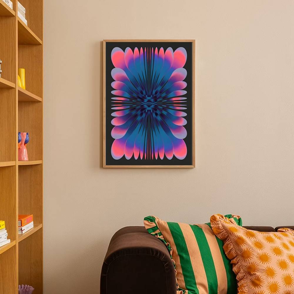 Poster Ruang Angkasa Tengkorak - Retro Gaming Wallpaper ulasan dan harga