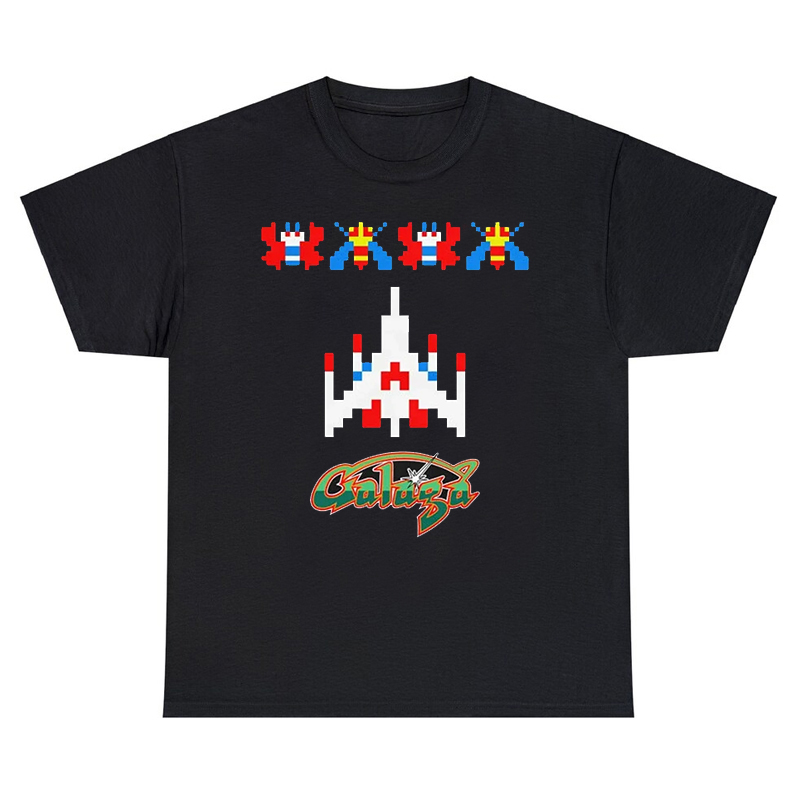 Kaus Video Game Arcade Galaga  - Retro Gaming Ideas ulasan dan harga