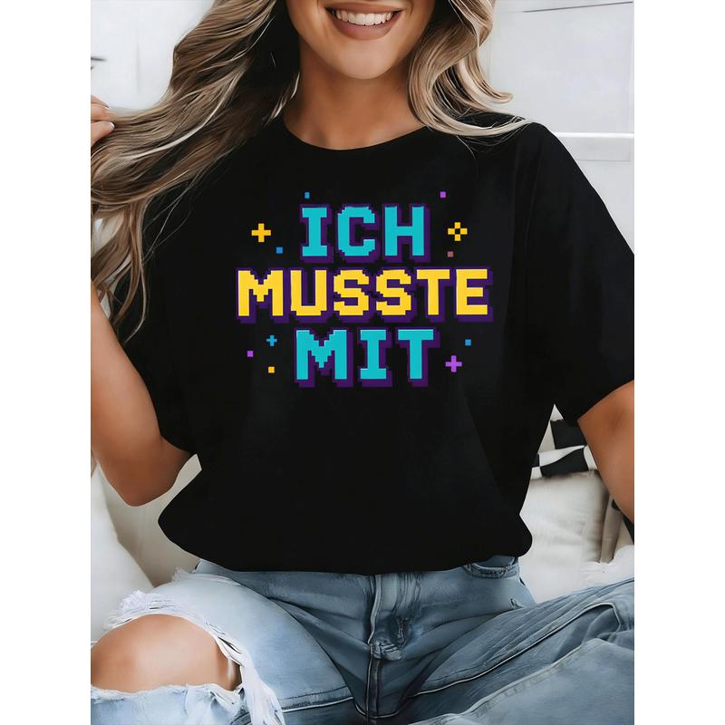 Kaos Oblong 'Ich Musste Mit Ge - Retro Gaming Font Free ulasan dan harga