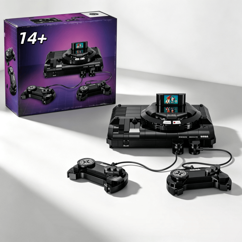 Konsol Game Retro Model Brick  - Retro Gaming Lego ulasan dan harga