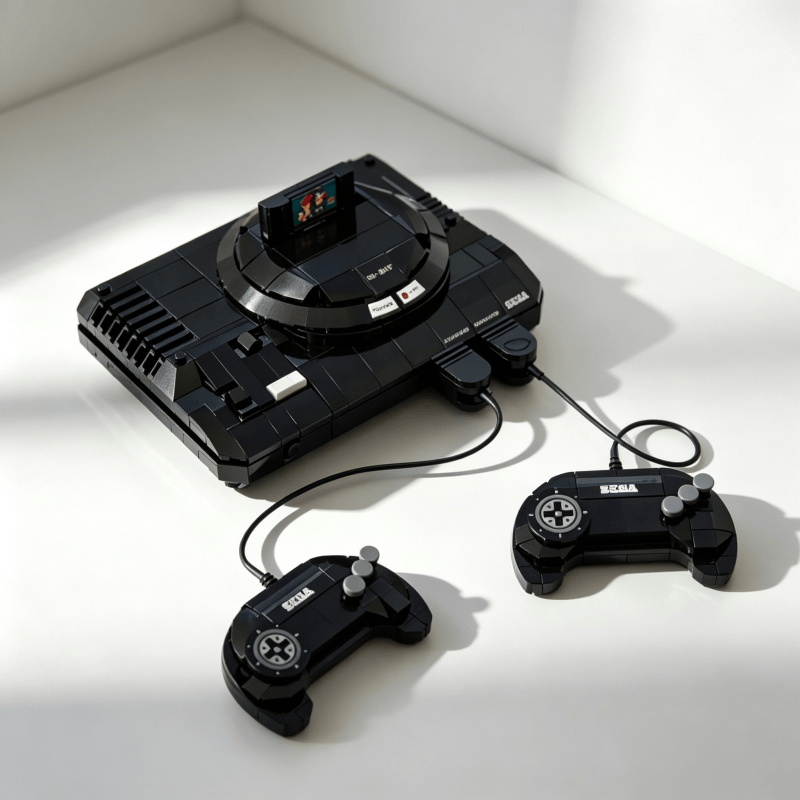 Konsol Game Retro Model Brick  - Retro Gaming Lego ulasan dan harga