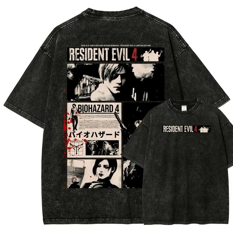 Kaos Cetak Game Resident Evil  - Retro Gaming Aesthetic ulasan dan harga