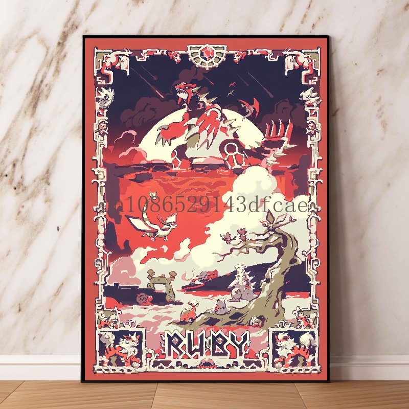 Pokemon Poster kartun Retro to - Retro Gaming Pokemon ulasan dan harga