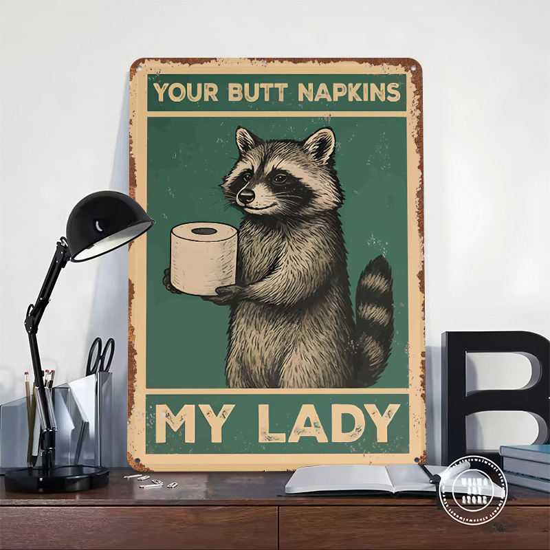 Poster Cetak Lucu Raccoon Deng - Retro Gaming Wallpaper ulasan dan harga