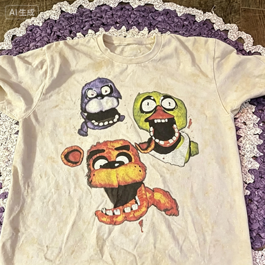 Kaos Pria Freddie Bonny Chica  - Retro Gaming Aesthetic ulasan dan harga