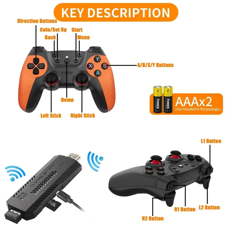 X2 Ultra Pro Retro Game Stick  - Retro Gaming Best Console ulasan dan harga