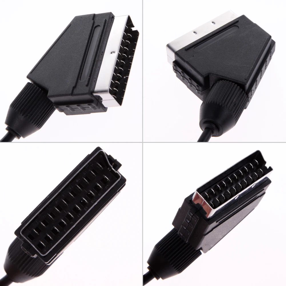 Kabel Scart TV 1.8m RGB Video  - Retro Gaming Cables ulasan dan harga