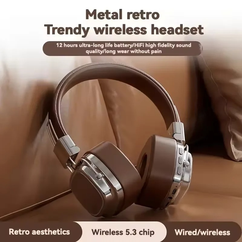 Headset Bluetooth Lipat 5.3 Ba - Retro Gaming Cables ulasan dan harga