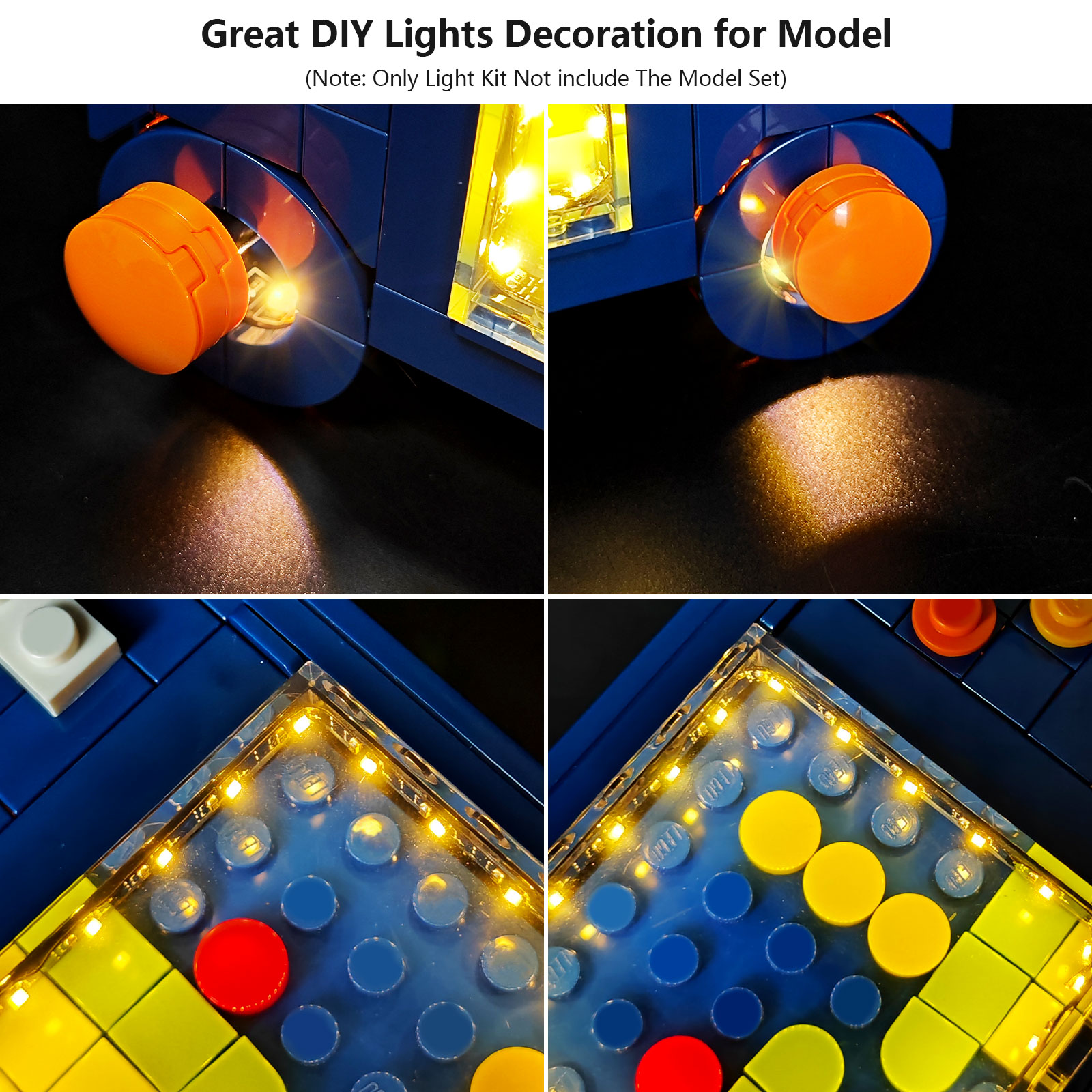 Kit Lampu LED BRIXSPARK untuk  - Retro Gaming Lego ulasan dan harga