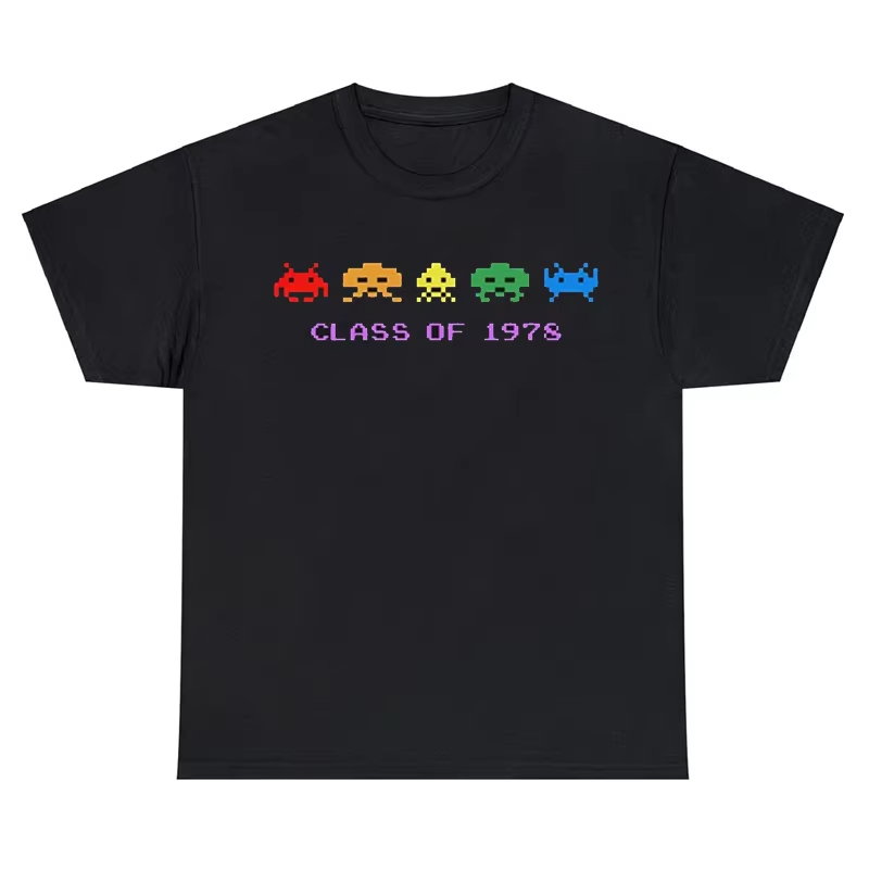Kaos Arcade Galaga Video Game  - Retro Gaming Ideas ulasan dan harga