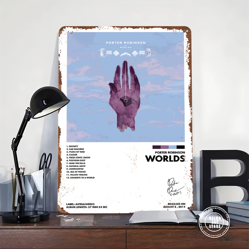 Poster Logam Porter Robinson W - World Of Retro Gaming ulasan dan harga