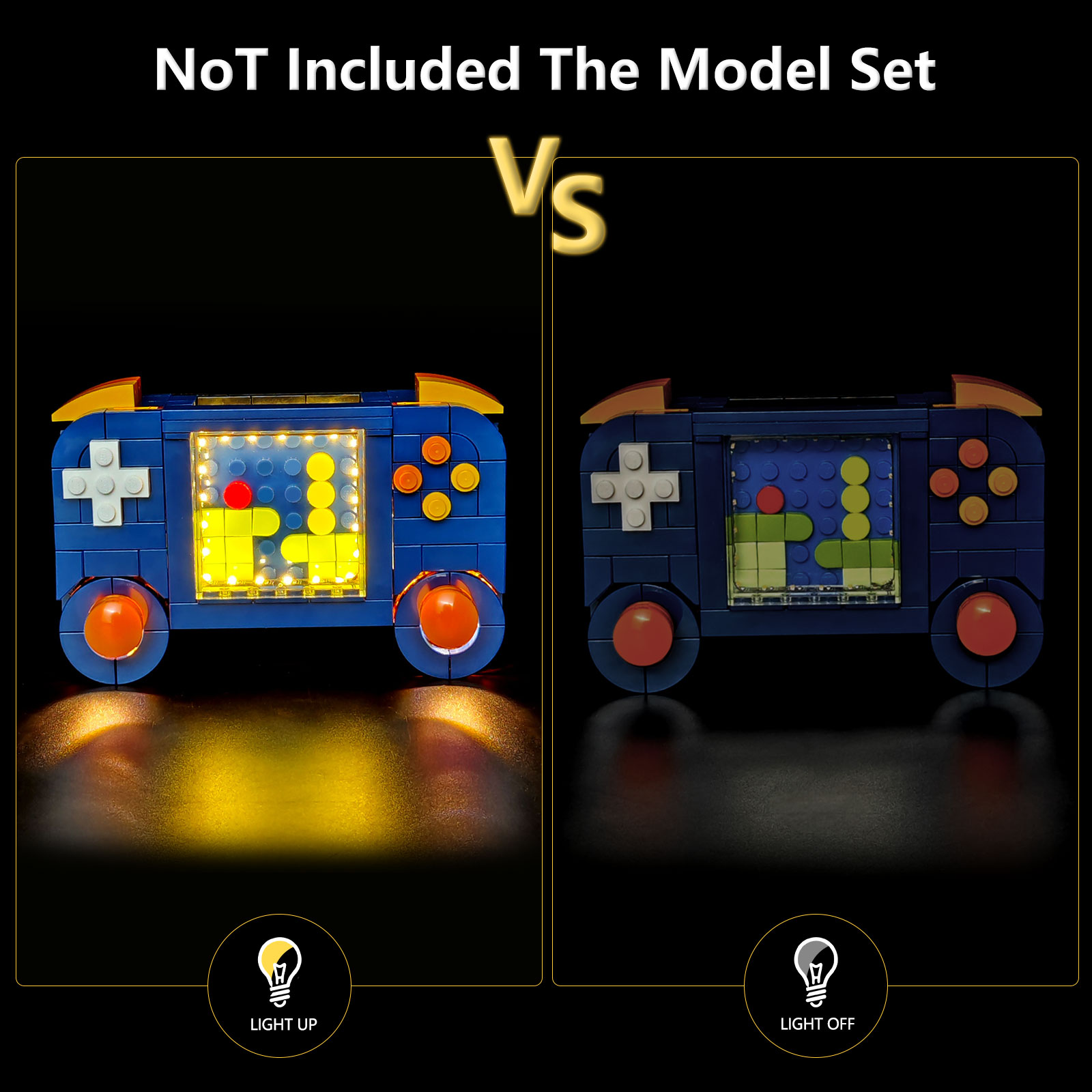 Kit Lampu LED LYBMTWF Kompatib - Retro Gaming Lego ulasan dan harga