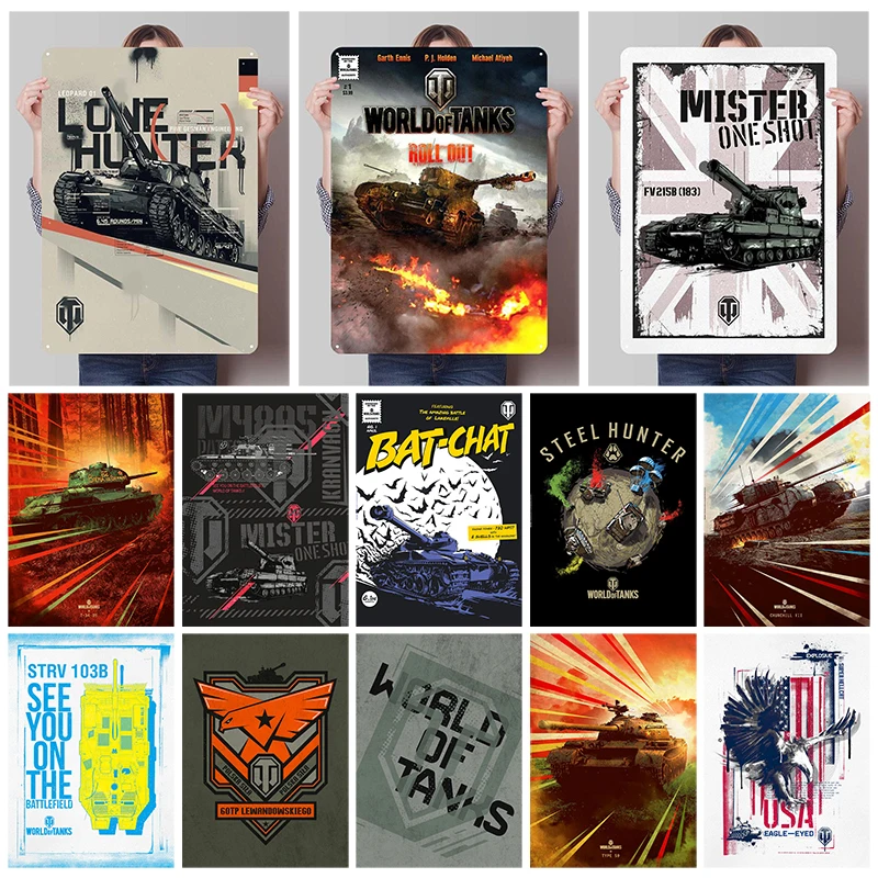 Poster World of Tanks, Papan L - World Of Retro Gaming ulasan dan harga