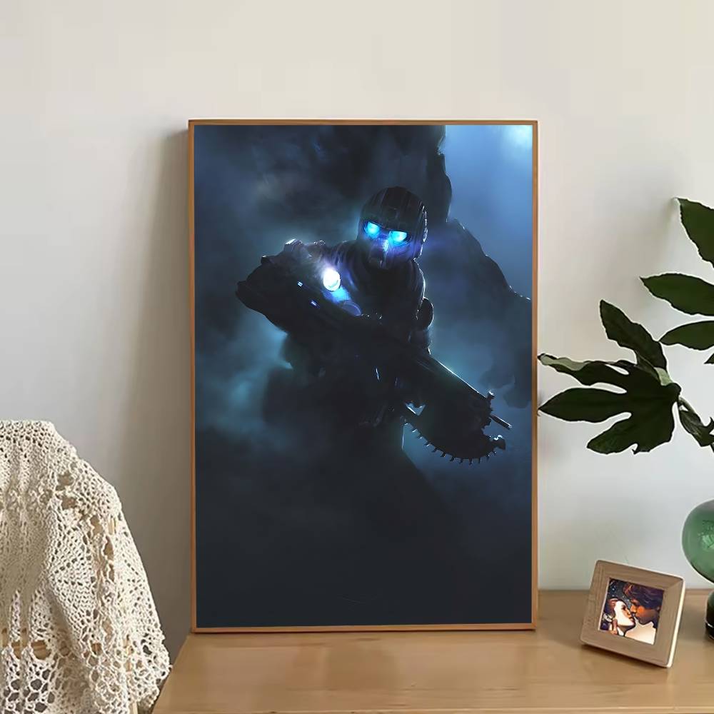 Poster Game G-Gears Of W-War S - Retro Gaming Aesthetic ulasan dan harga