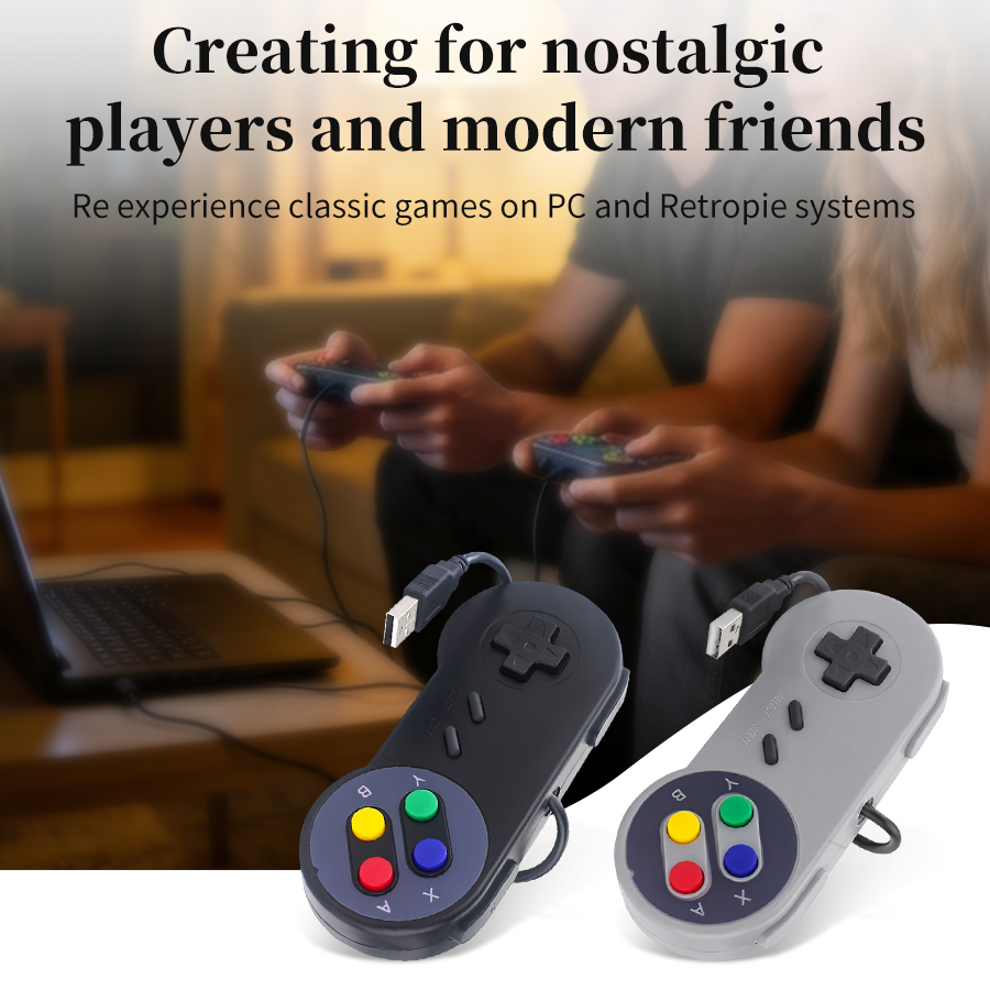 Joystick Gamepad USB Retro unt - Retro Gaming For Windows ulasan dan harga