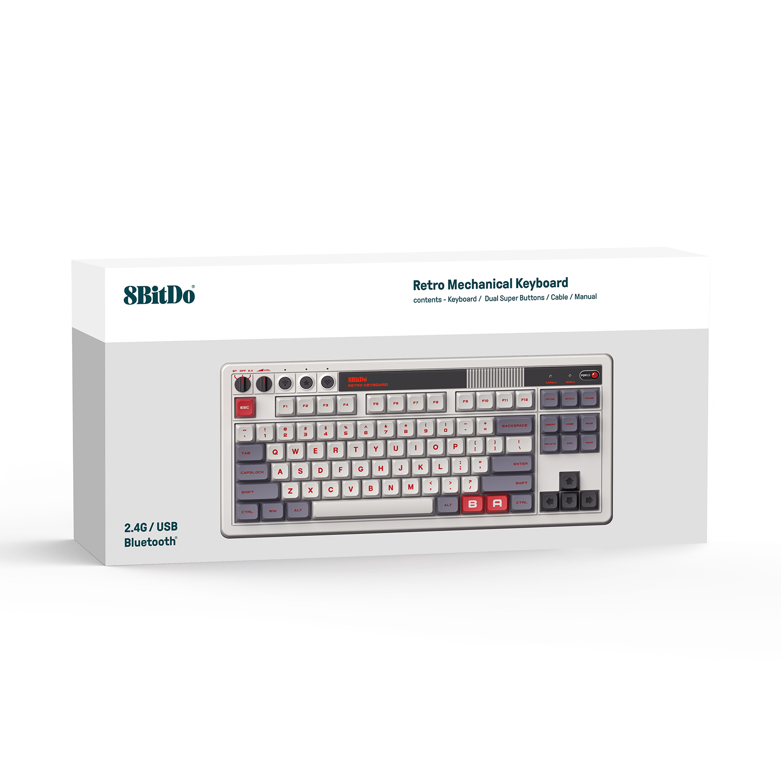 Keyboard Mekanikal Retro 8Bitd - Retro Gaming For Windows ulasan dan harga