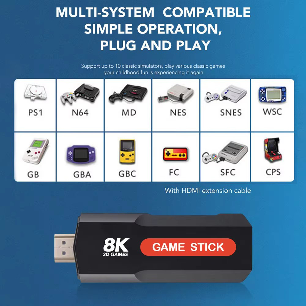 X2 Game Stick HD 4K 8K 3D Kons - Retro Gaming Best Console ulasan dan harga
