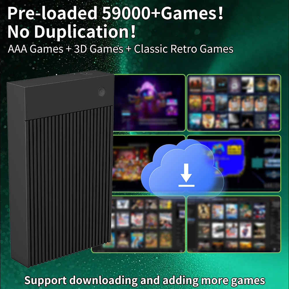 Hyper Base MIX 4T Retro HDD 59 - Retro Gaming Best Console ulasan dan harga