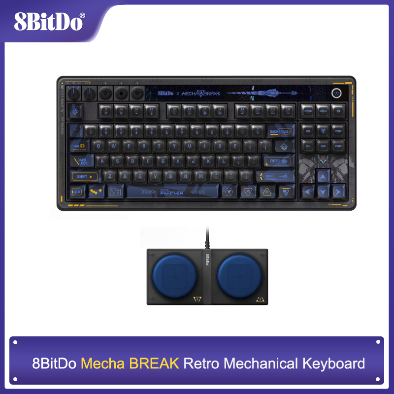 8BitDo Retro 87 Mechanical Key - Retro Gaming For Windows ulasan dan harga