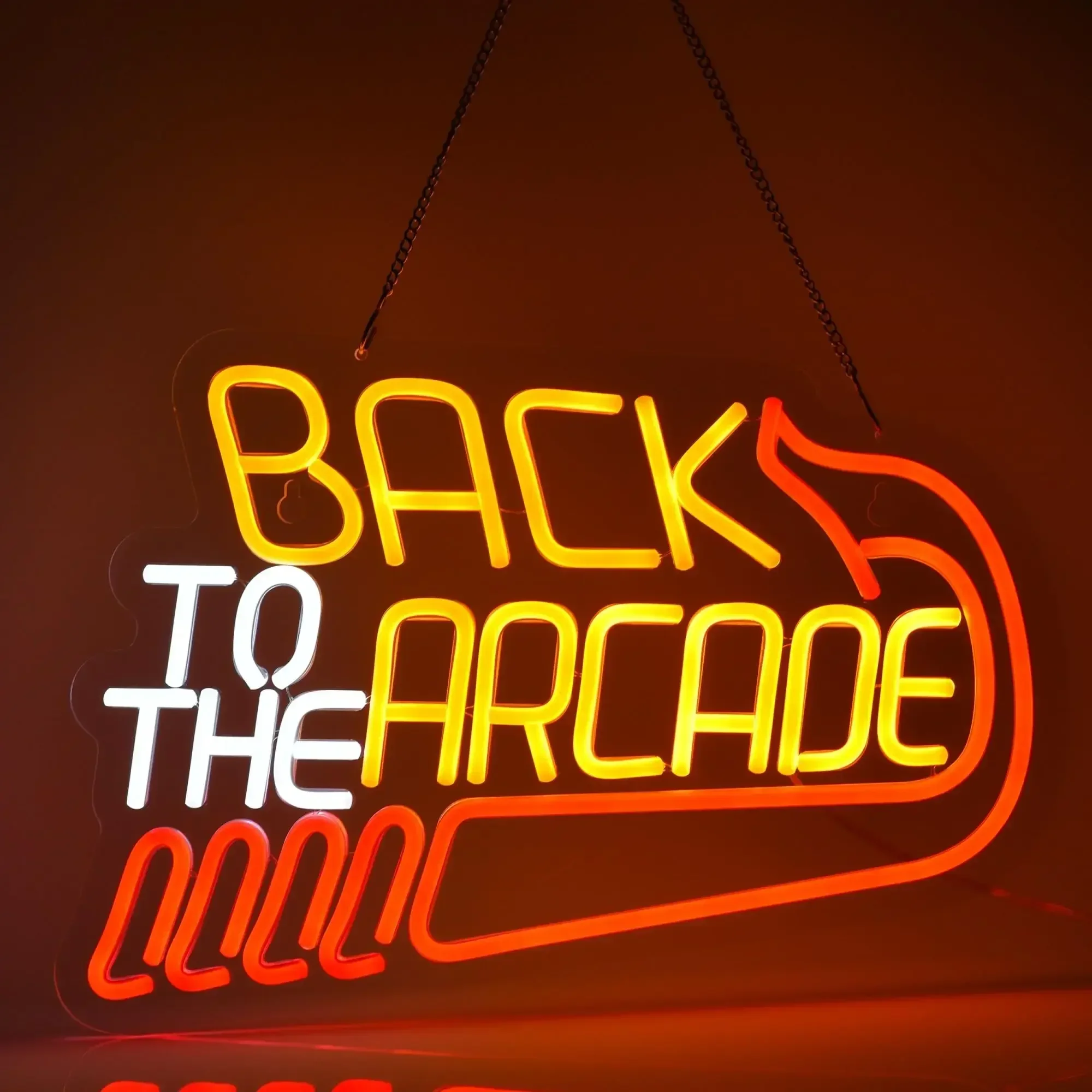 Lampu Neon Arcade Retro untuk  - Retro Gaming Ideas ulasan dan harga
