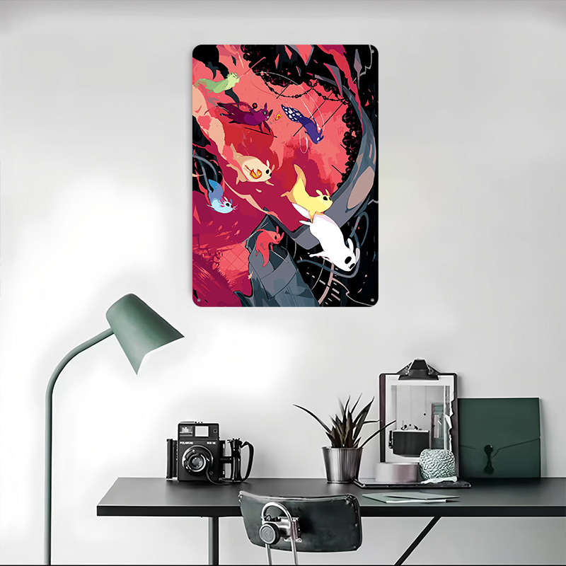 Poster Logam Rain World, Seni  - World Of Retro Gaming ulasan dan harga