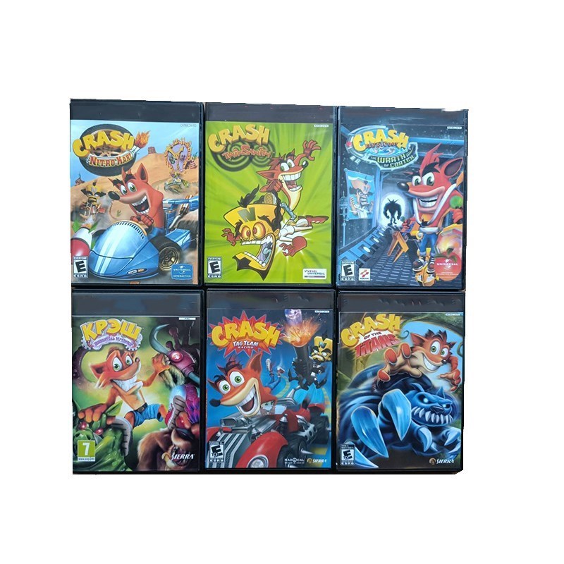 Kaset Game PS2 Crash Bandicoot - Retro Gaming Ps2 ulasan dan harga